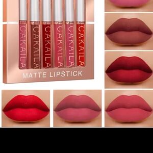 Matte Lipstick Set - Red and Pink Shades